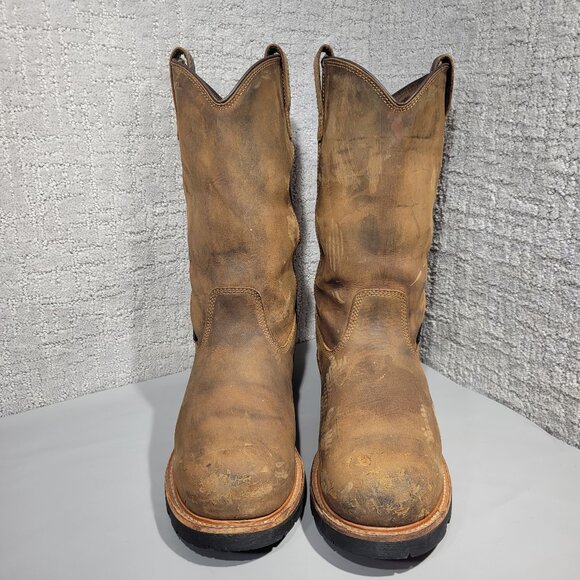 Carolina Well X 12” Men’s Size 13D Waterproof Comp Toe Ranch Wellington Logger - Picture 3 of 11
